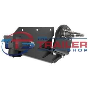 Timbren Axle-Less 2350Kg Galvanised with 4" Drop 6K Stub Axles