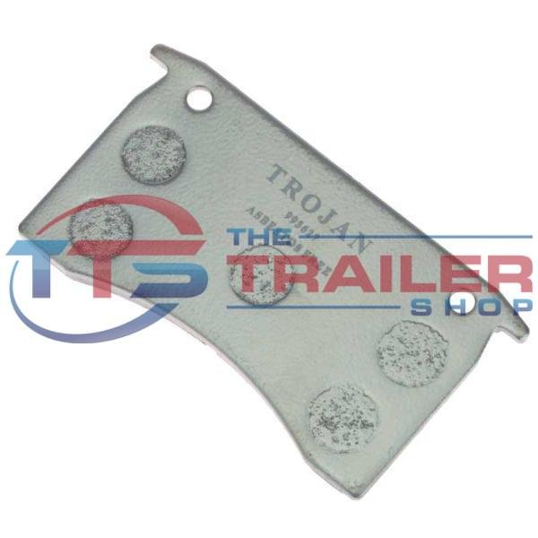 Trojan Stainless Steel Mechanical Disc Brake Caliper Pads - 4pk - Image 2