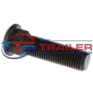 Wheel Stud 7/16" UNF Short Knurl