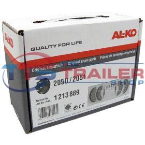 AL-KO European Brake Shoe Set 2050 / 2051 200mm x 50mm