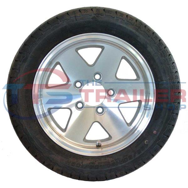 195/50r13 Tyre + 13x5" 5 Stud Ford Mag Rim