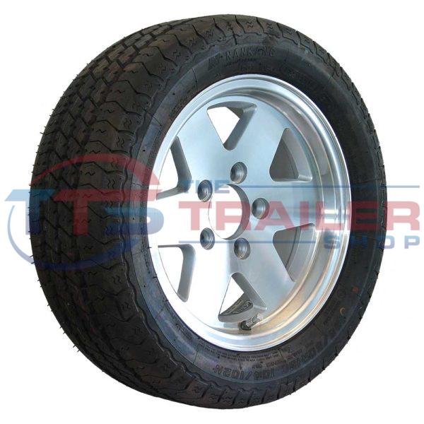 195/50r13 Tyre + 13x5" 5 Stud Ford Mag Rim - Image 2