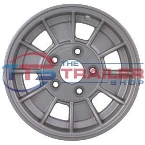13 x 5" Performance Alloy TX1 Silver Rim 5x114.3 (Ford) P10 Off-Set