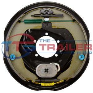 12" Electric Backing Plate Right With Park Brake - AL-KO Style