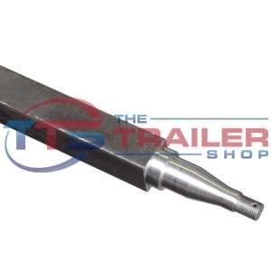 Axle 45mm Square SL Bearing Turned