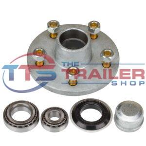 5 Stud Ford Hub Galvanised With Japanese LM (Holden) Bearings