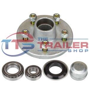 5 Stud HT Hub Galvanised With Japanese LM (Holden) Bearings
