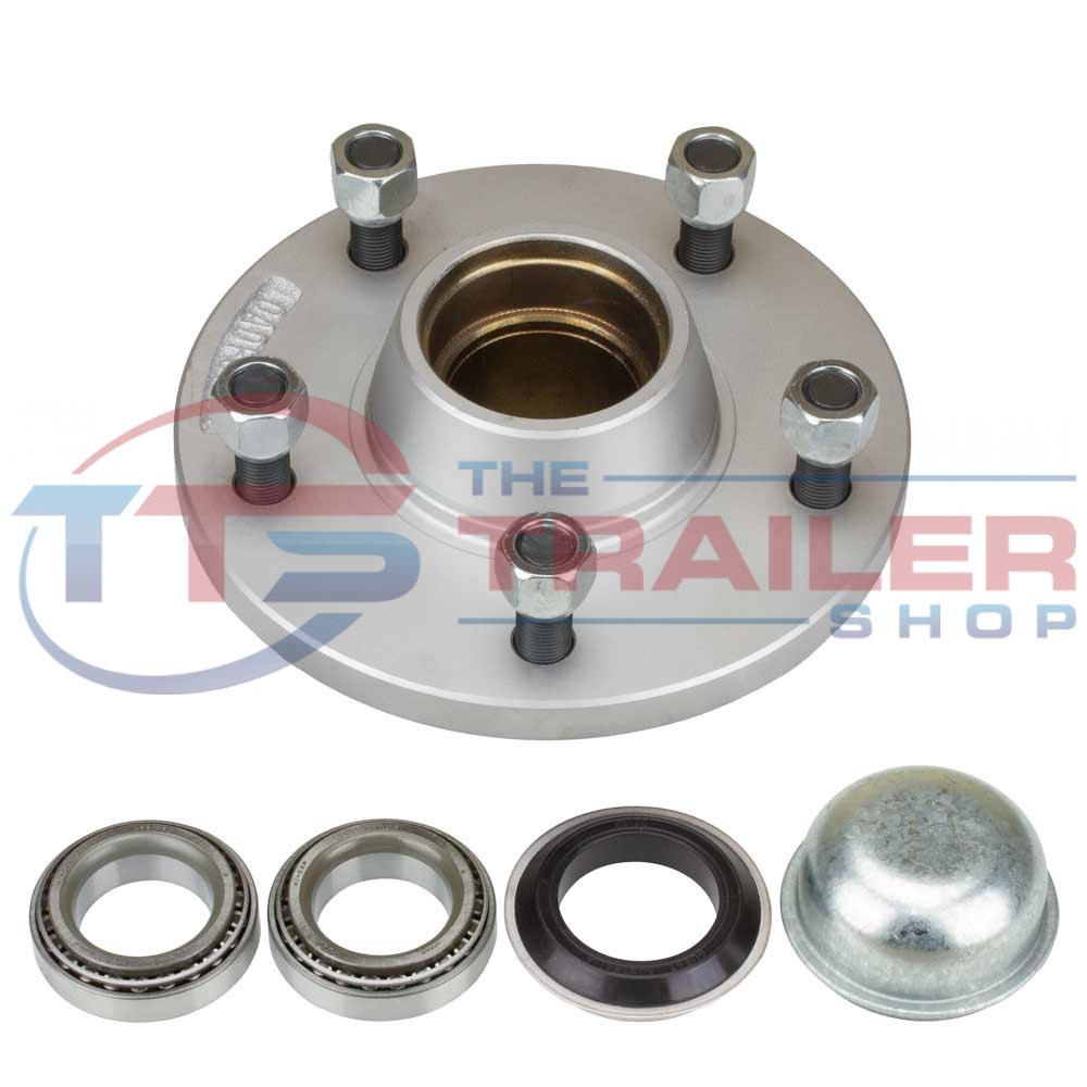 5 Stud Landcruiser Hub Galvanised With Japanese Parallel (Ford) Bearings