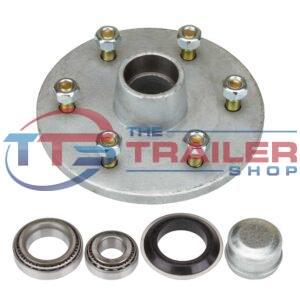 6 Stud Landcruiser Hub Galvanised With Japanese SL (Ford) Bearings
