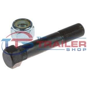 Shackle Bolt 5/8" x 3 1/2" Knurled