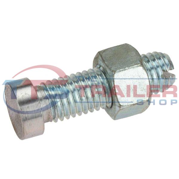 Coupling Adjuster Screw & Nut M12 Long The Trailer Shop