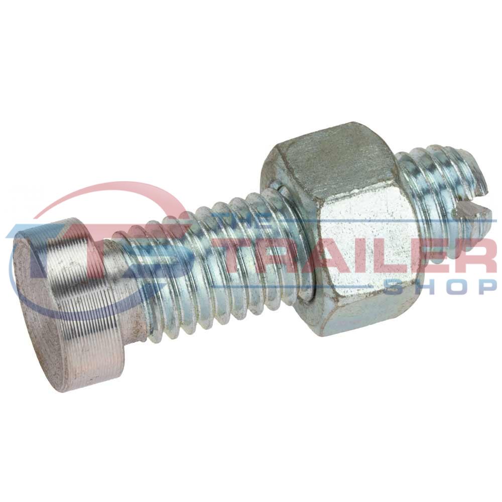 Coupling Adjuster Screw & Nut M12 Long The Trailer Shop