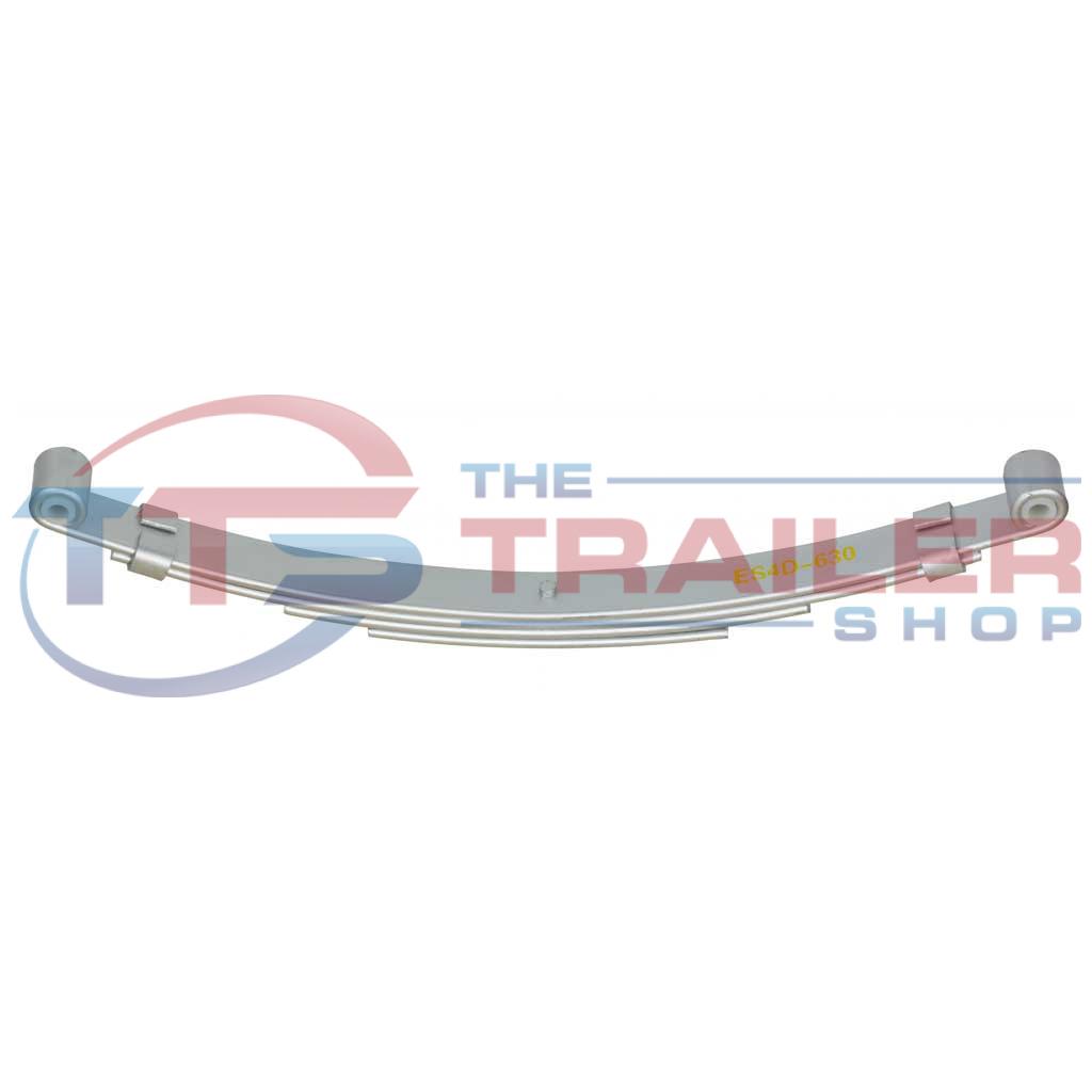 Shackle Spring 4 Leaf 45mm x 630mm Dacromet The Trailer Shop