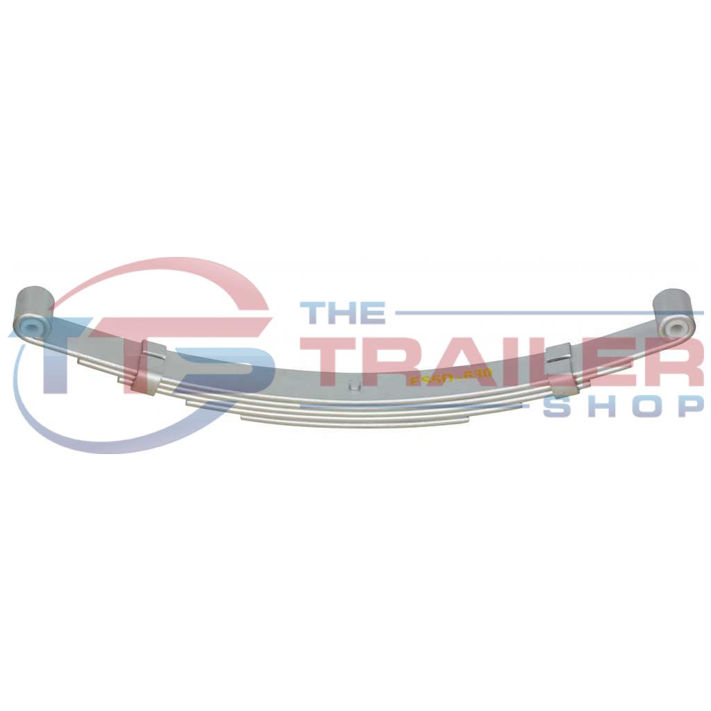 Shackle Spring 5 Leaf 45mm x 630mm Dacromet The Trailer Shop