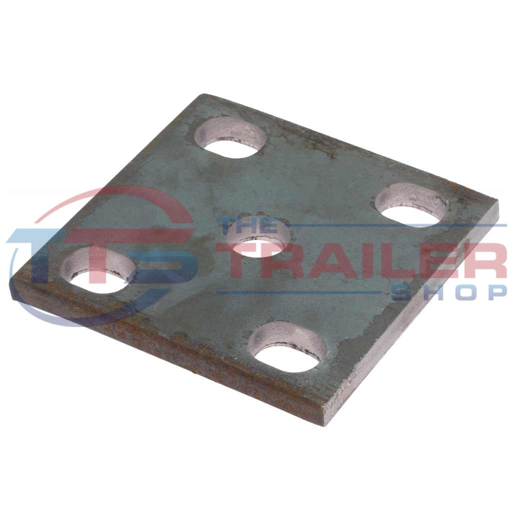 Fishplate Slotted 5/8" holes for 60mm Springs The Trailer Shop