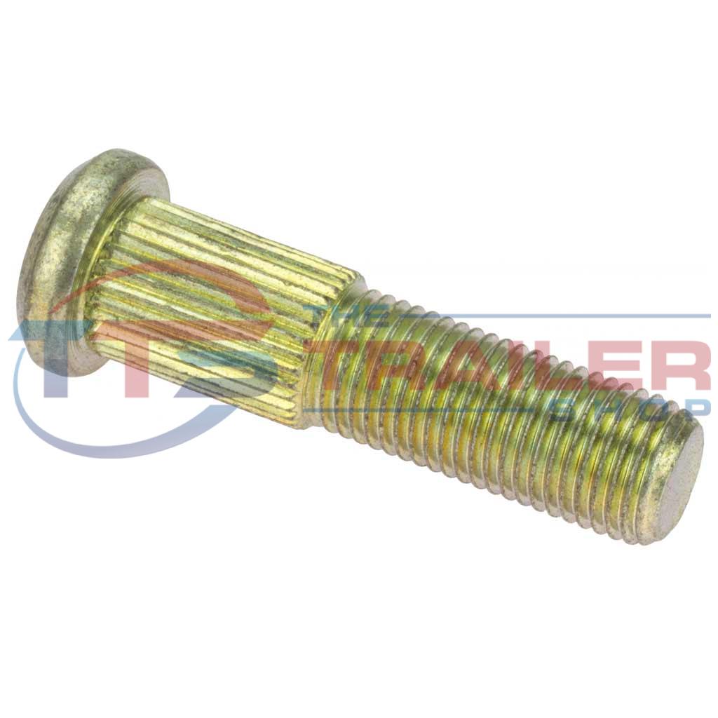 Wheel Stud M14x1.5 Long Knurl The Trailer Shop