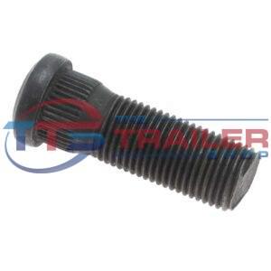 Wheel Stud 9/16" UNF Short Knurl 41mm