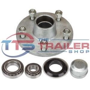 5 Stud Commodore Hub Galvanised With Japanese LM (Holden) Bearings