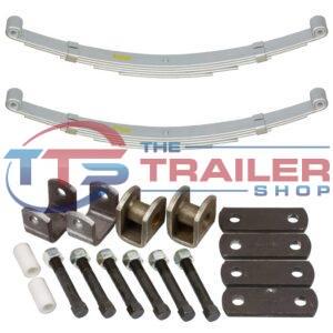 Shackle Spring Kit 5 Leaf 45mm x 711mm Dacromet