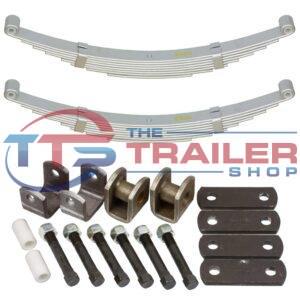 Shackle Spring Kit 8 Leaf 45mm x 711mm Dacromet