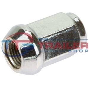 Wheel Nut 1/2" UNF 60º Chrome - 19mm Head