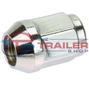 Wheel Nut 1/2" UNF 60º Chrome - 21mm Head