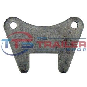 Anchor Plate 40mm Square Straight Threaded for 10" Rotors