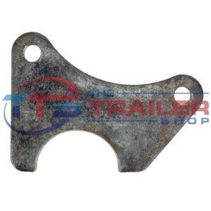Anchor Plate 45mm Round Angled Threaded for 10" Rotors