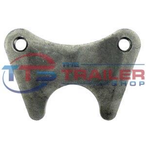 Anchor Plate 45mm Round Straight Threaded for 10" Rotors