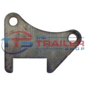 Anchor Plate 45mm Square Angled Non-Threaded for 10" Rotors