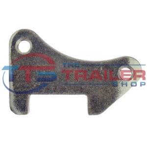 Anchor Plate 45mm Square Angled Threaded for 10" Rotors