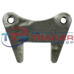 Anchor Plate 45mm Square Straight Threaded for 10" Rotors