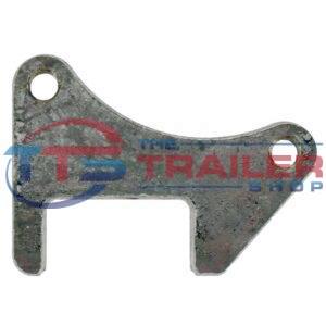 Anchor Plate 50mm Square Angled Threaded for 10" Rotors