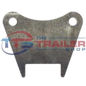 Anchor Plate 50mm Square Straight Non-Threaded for 12" Rotors