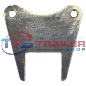 Anchor Plate 50mm Square Straight Threaded for 12" Rotors