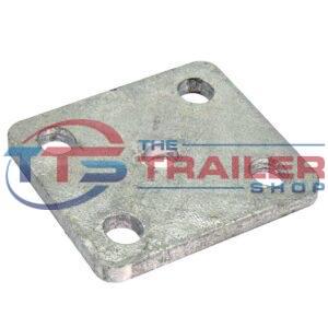 Fishplate Slotted 5/8" holes for 60mm Springs Galvanised