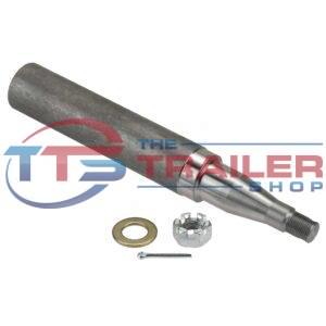 Stub Axle 45mm Round x 300mm SL (Slimline, Ford) Turned