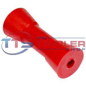 Sydney Roller 6" Soft Red Poly Roller 17mm Bore