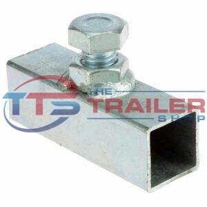 3" Weld On Bracket Zinc Plated