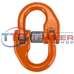 Vehicle Safety Connector G80 with Quicklock 10mm Orange