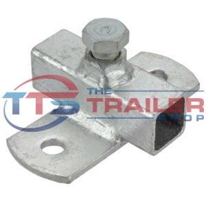 boat trailer 3 inch bolt-on bracket galvanised 92187