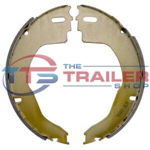 trailer and caravan 12inch electric brake shoe set 2pk alko style loadforce ebp12bs-1