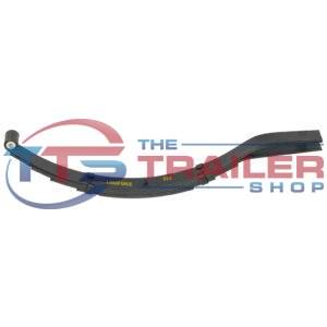 trailer spring loadforce 6 leaf slipper spring 45mm black