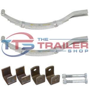 loadforce boat trailer slipper kit 45mm 7 leaf dacromet