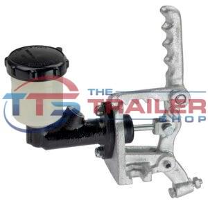 trailer brake override coupling hydraulic conversion with 7-8 master cylinder mc78+brk-1