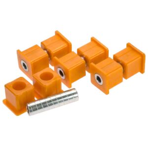 mdc capmer trailer suspension bush kit 49mm square